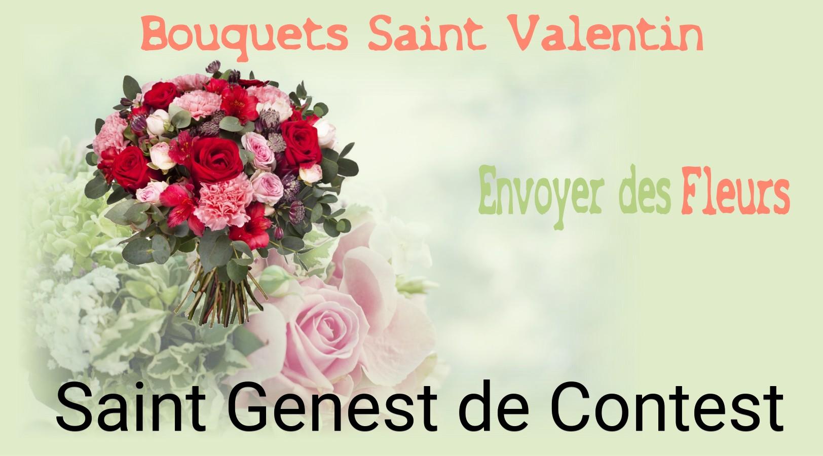 Roses de Saint-Valentin livrées à Saint-Genest-de-Contest